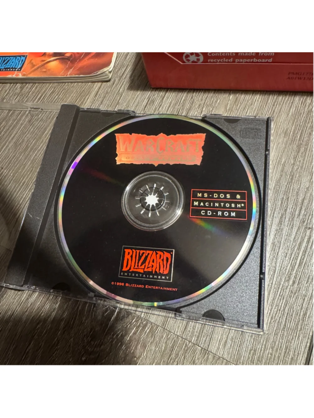 Vtg Vintage 1994 Blizzard Warcraft: Orcs & Humans PC Video Game